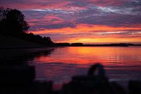 Sonnenuntergang See Veere