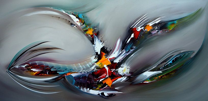 Abstract8 by Gena Theheartofart