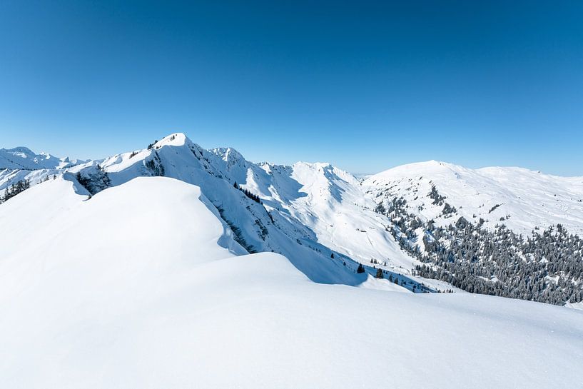 winterlicher Blick ins Schwarzwassertal von Leo Schindzielorz