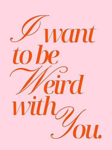 Weird With You, Rose Red
