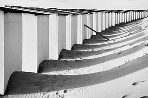 Strandhuisjes op Texel