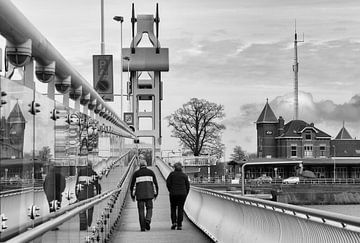 Stadsbrug Kampen van Anneke Wapstra