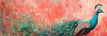 Pauw | Pauw schilderij