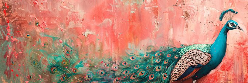 Peacock | Peacock Painting by Poster Art Shop