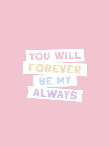 Forever Be My Always by Treechild