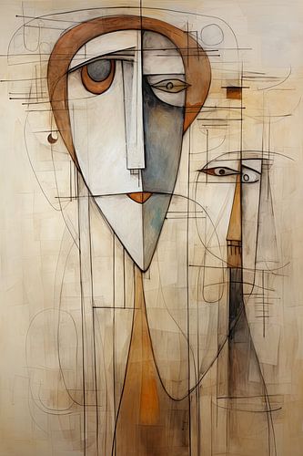 Abstract gezicht
