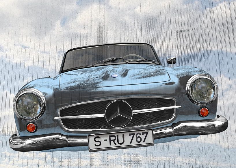 Mercedes-Benz 190 SL fly by aRi F. Huber