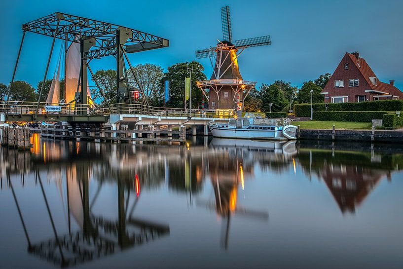 Wheat Mill De Meeuw Garnwerd by Wil de Boer