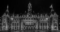 The Cityhall of Rotterdam in Black/White by MS Fotografie | Marc van der Stelt thumbnail