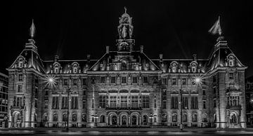 The Cityhall of Rotterdam in Black/White by MS Fotografie | Marc van der Stelt