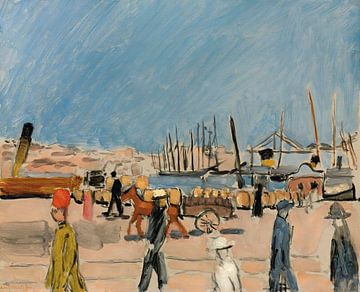 Henri Matisse - De Koningshaard in Marseille van Peter Balan