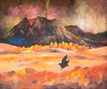 Der Vogel und der glühende Vulkan von Galerie Ringoot Miniaturansicht