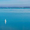 Sailboat at Lake Balaton in Hungary by Jessica Lokker