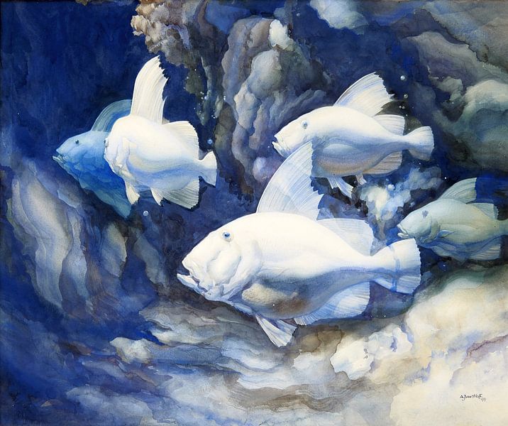 Fish, Adriaan van 't Hoff, 1939 by Atelier Liesjes