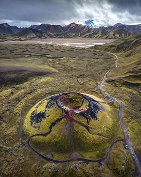 A baby volcano