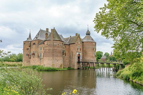 Le château médiéval d'Ammersoyen.