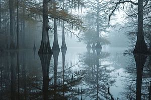 Spiegelungen im Wasser
