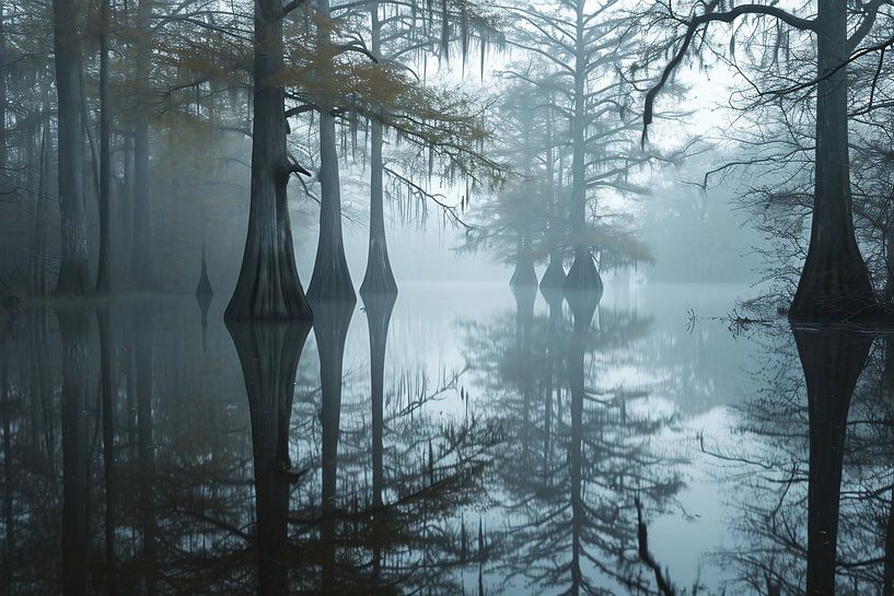 Reflets dans l'eau par fernlichtsicht