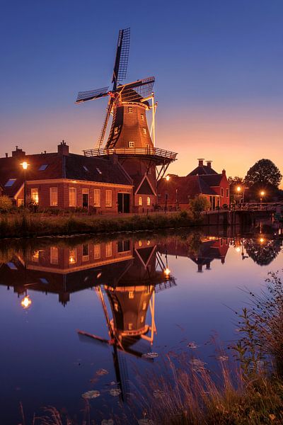 Windmill Hunsingo Onderdendam by Marga Vroom