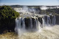 Brazilië, Argentinië, Iguazu National Park (UNESCO Werelderfgoedlijst, 1984). Iguazu-watervallen