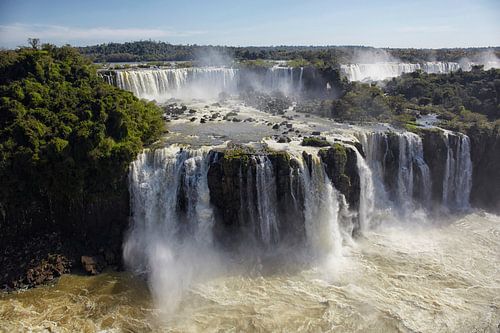 Brésil, Argentine, Parc national d'Iguazu (Liste du patrimoine mondial de l'UNESCO, 1984). Chutes d'