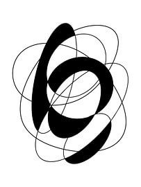 Minimalist Abstract Geometric Art by Online Arts