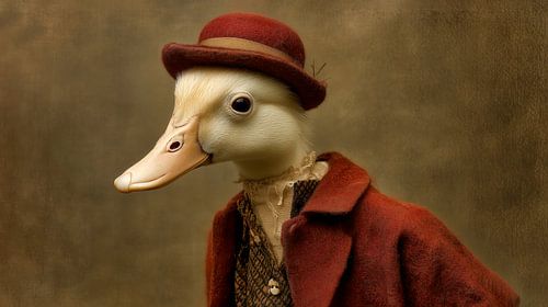 Dapperduck de menselijke eend van Preet Lambon