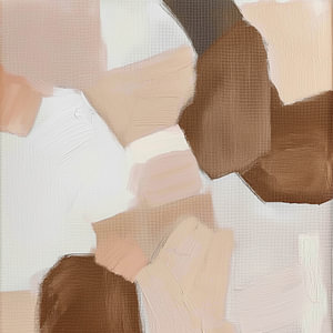 Erdige Harmonie der Formen und Farben