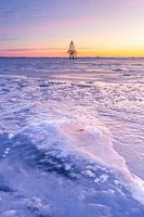 Beulaker Toren in het ijs