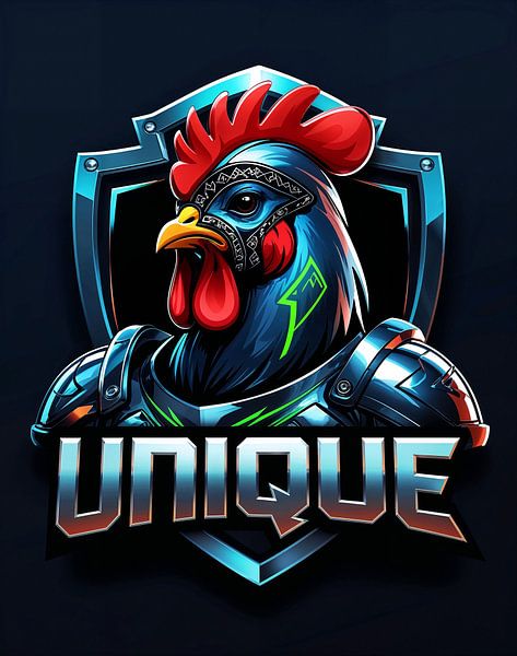 Gockel Krieger von Liona Toussaint