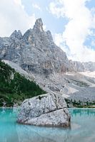 Rocher Lago di Sorapis - Italie, Dolomites
