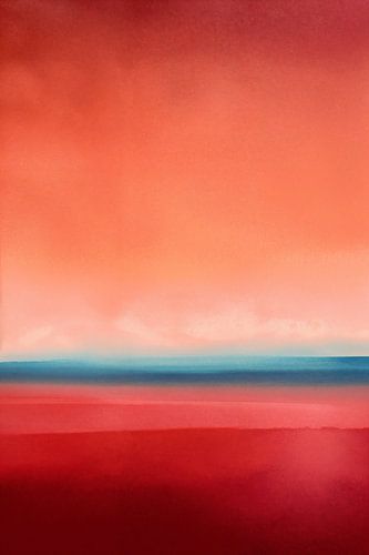 Zonsondergang in Abstract no.1