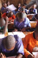 Children in school in Uganda