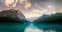 Last sunrays at mountain lake by Dennis Werkman thumbnail
