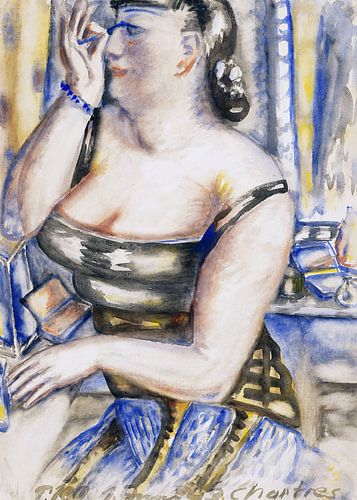 Diva die zich opmaakt, Paul Kleinschmidt,  1943