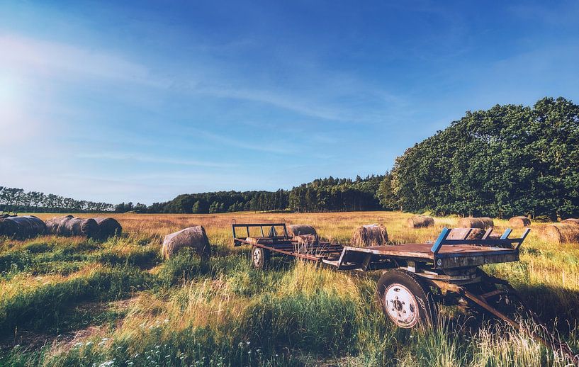 Fields and forests with dramatic sky - Poland in summer in Lubkowo by Jakob Baranowski - Photography - Video - Photoshop