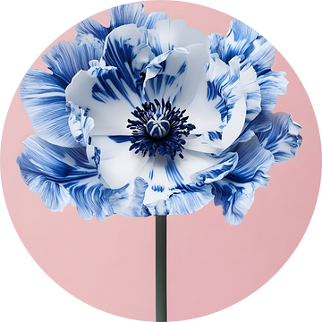 Betoverende Blauwe Bloemenpracht van But First Framing