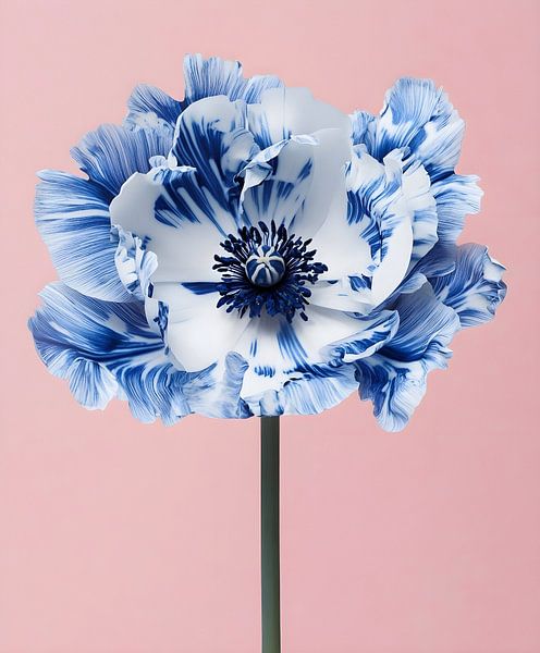 Betoverende Blauwe Bloemenpracht van But First Framing