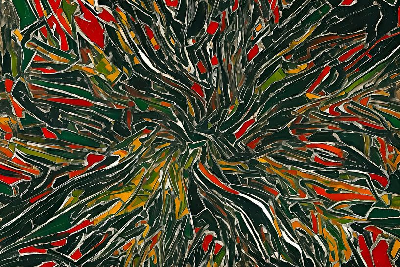 Explosion von Zebra404 - Art Parts