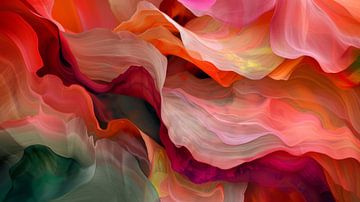 Super kleurrijk, modern en abstract van Studio Allee