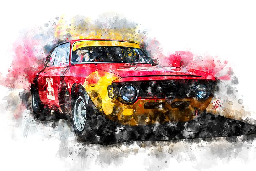Alfa Romeo Giulia 1600 GTA Corse - 1965 by Theodor Decker