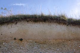 Kreide auf Felsbrocken von Ralph Jongejan