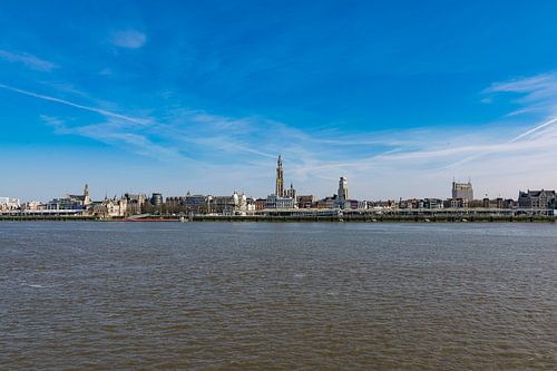 Skyline Antwerp City
