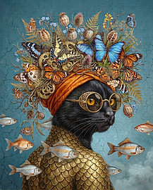 NOCSI the cat, Prince of the Waves by Pia Schneider