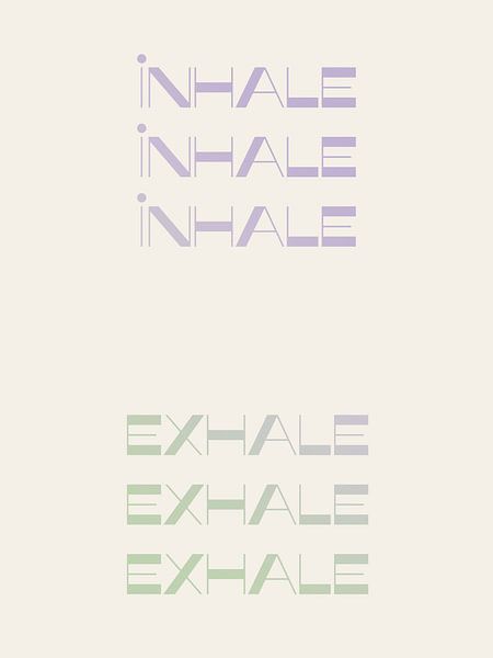 Inhale Exhale par Bohomadic Studio