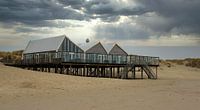 Strandpaviljoen op Texel van Jose Lok thumbnail