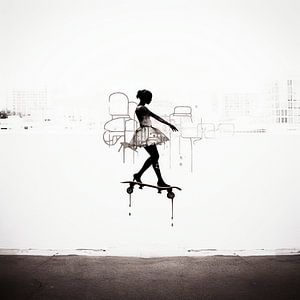 Graffiti City Ballett auf Rädern