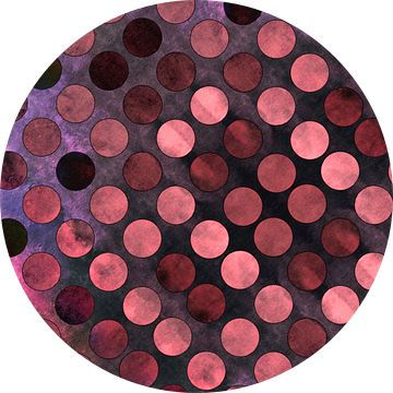 MELANGE of Purple-Coral-Rust-3 van Pia Schneider