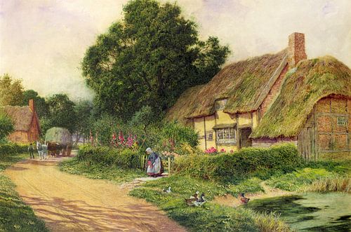 Arthur Claude Strachan,De komst van de hooi