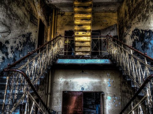 Verlaten fabriek Duitsland HDR